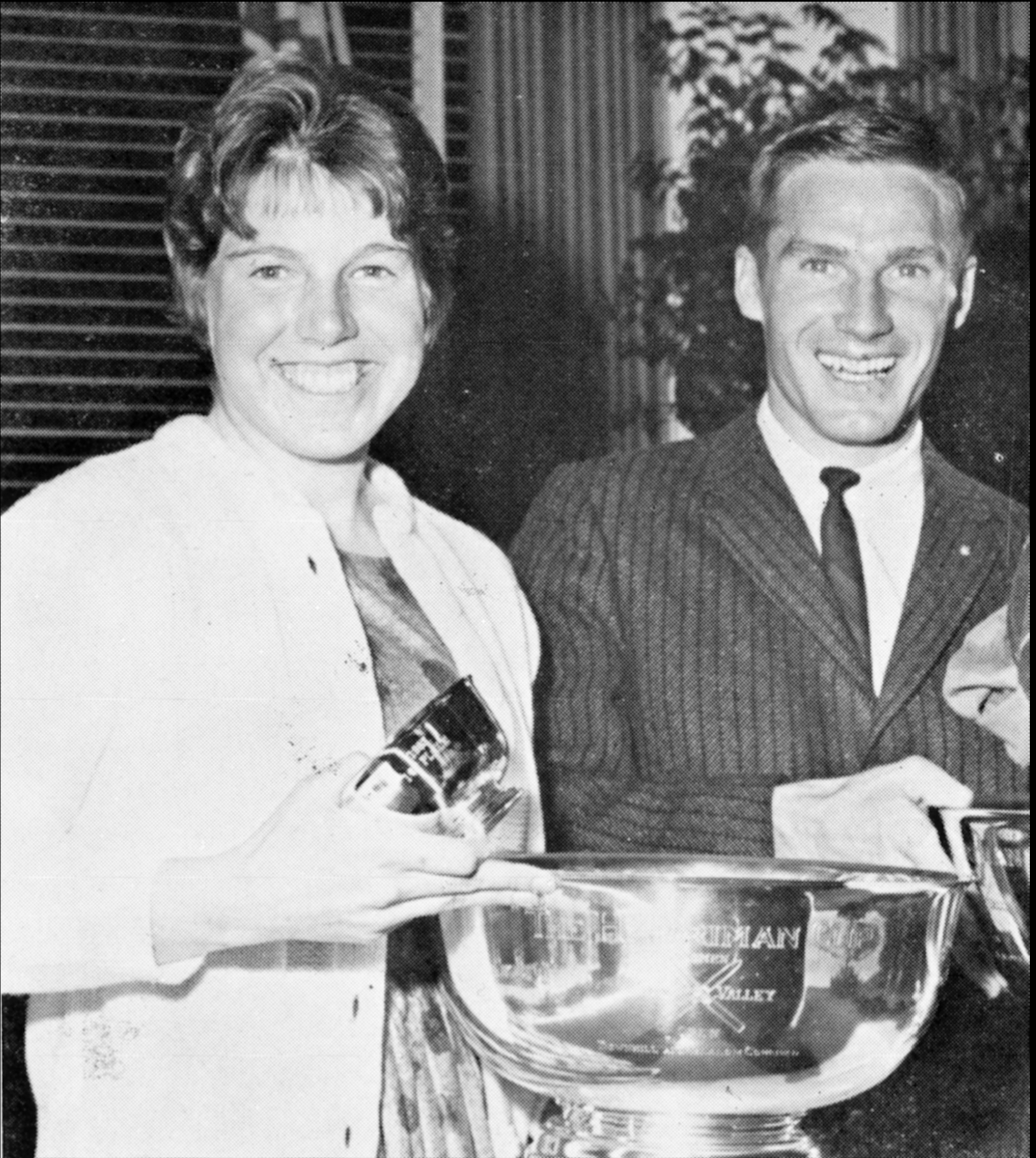 Jean Saubert and Buddy Werner, 1963 Harriman Cup winners