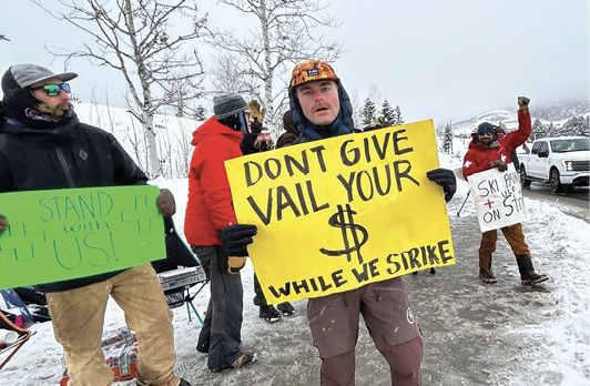 Park City picketer
