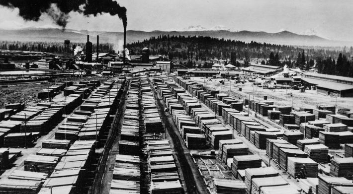 Bend lumber mill