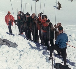 Probe line, Snowbird.