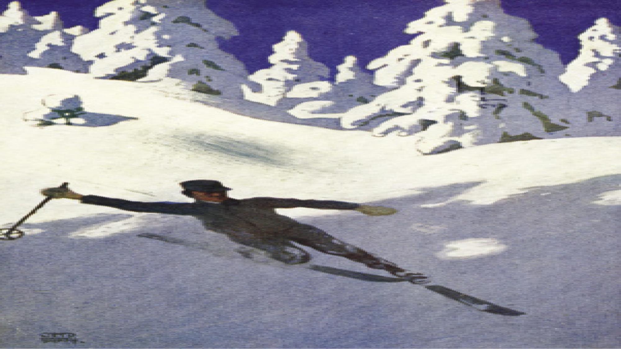 Ski Art Otto Barth (18761916) Skiing History