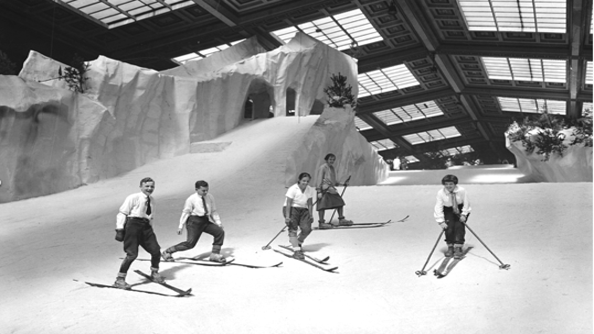 A Brief History of Skiing Indoors Skiing History
