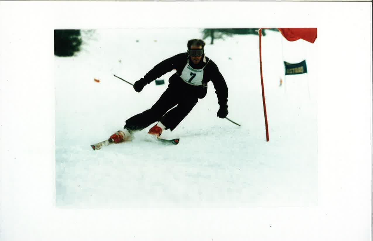 Nick Paumgarten Sr on race course