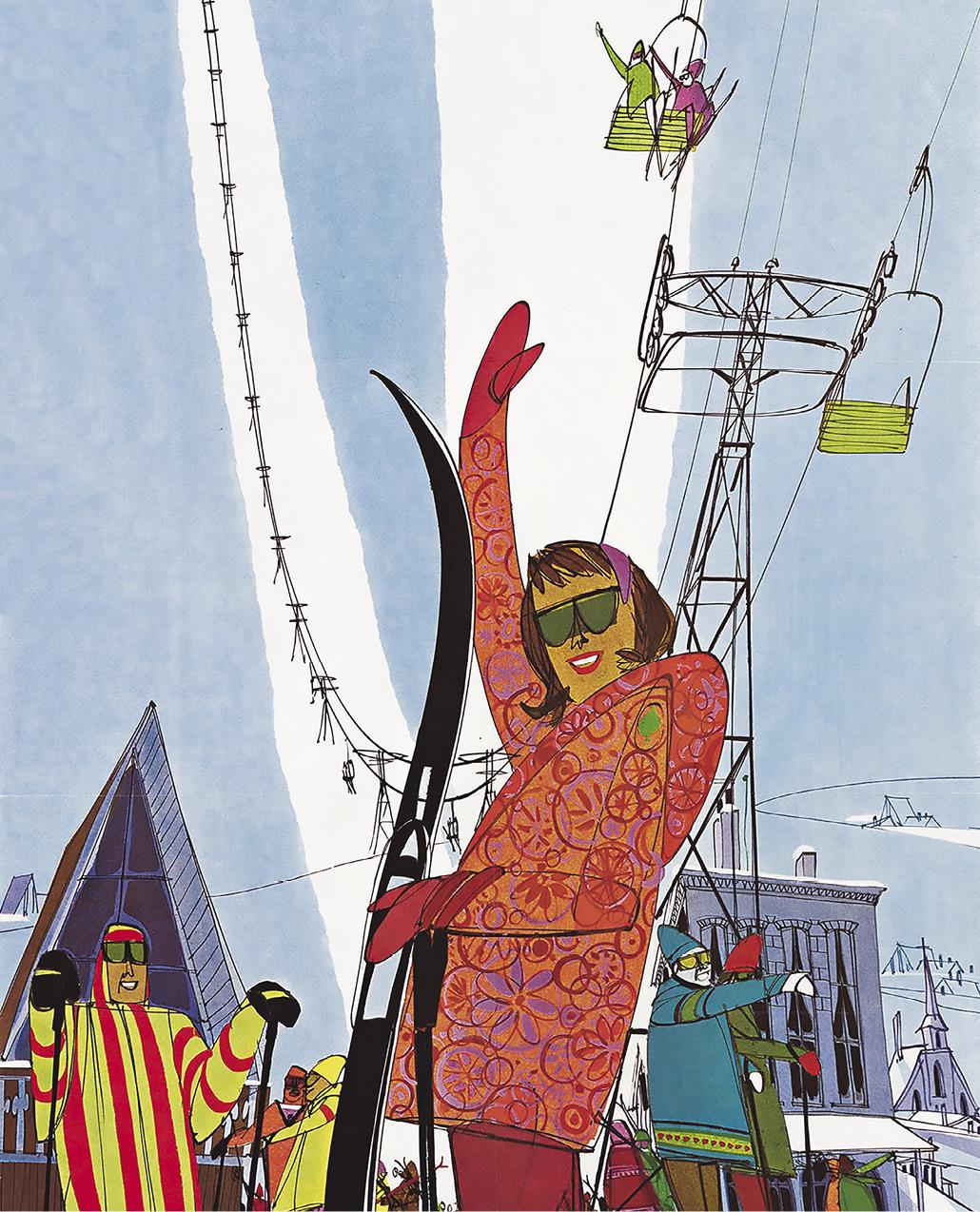 Aspen Poster 1960s