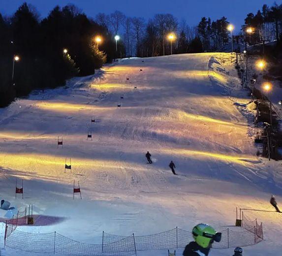 Holiday Mountain night skiing