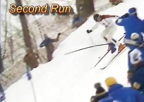 Phil Mahre second run slalom Lake Placid