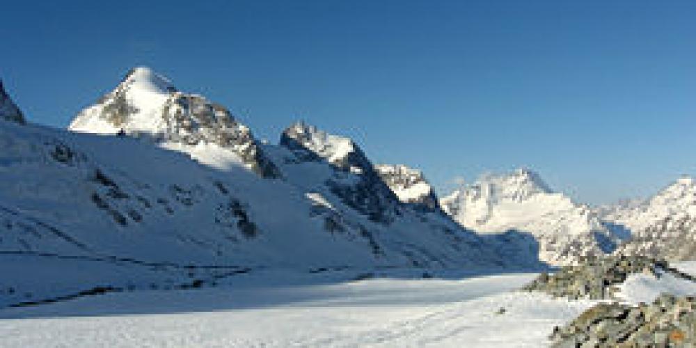 Ottema Glacier, with the Grand Combin