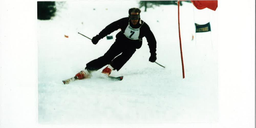 Nick Paumgarten Sr on race course