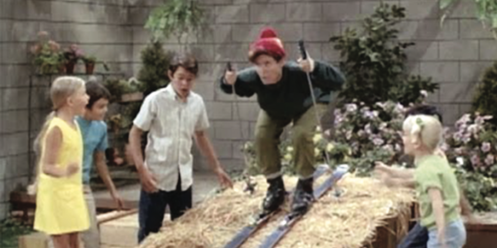 Skiing in television culture