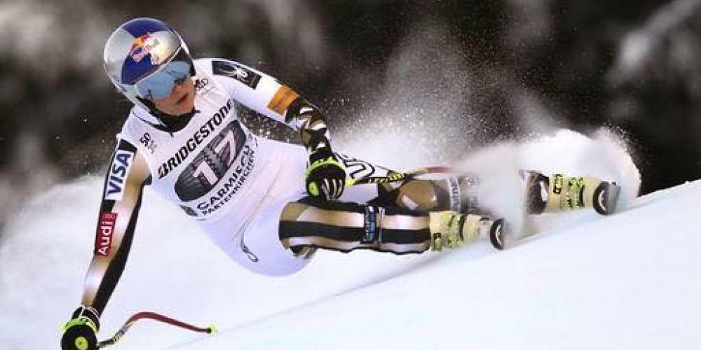 Vonn victorious at Garmisch.