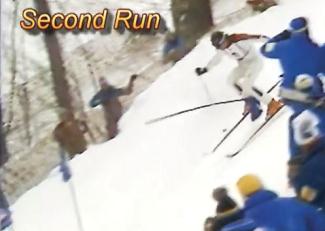 Phil Mahre second run slalom Lake Placid