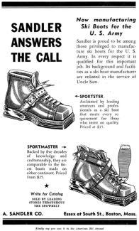 Ads from the Past: Sandler Boots, 1941
